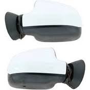 آینه پرستیژ برقی راست سفید ال 90 - ساندرو