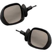 آینه دستی مشکی راست قدیم ال90